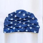 Swim Cap Turban Twist Stretch Fit Quick Dry