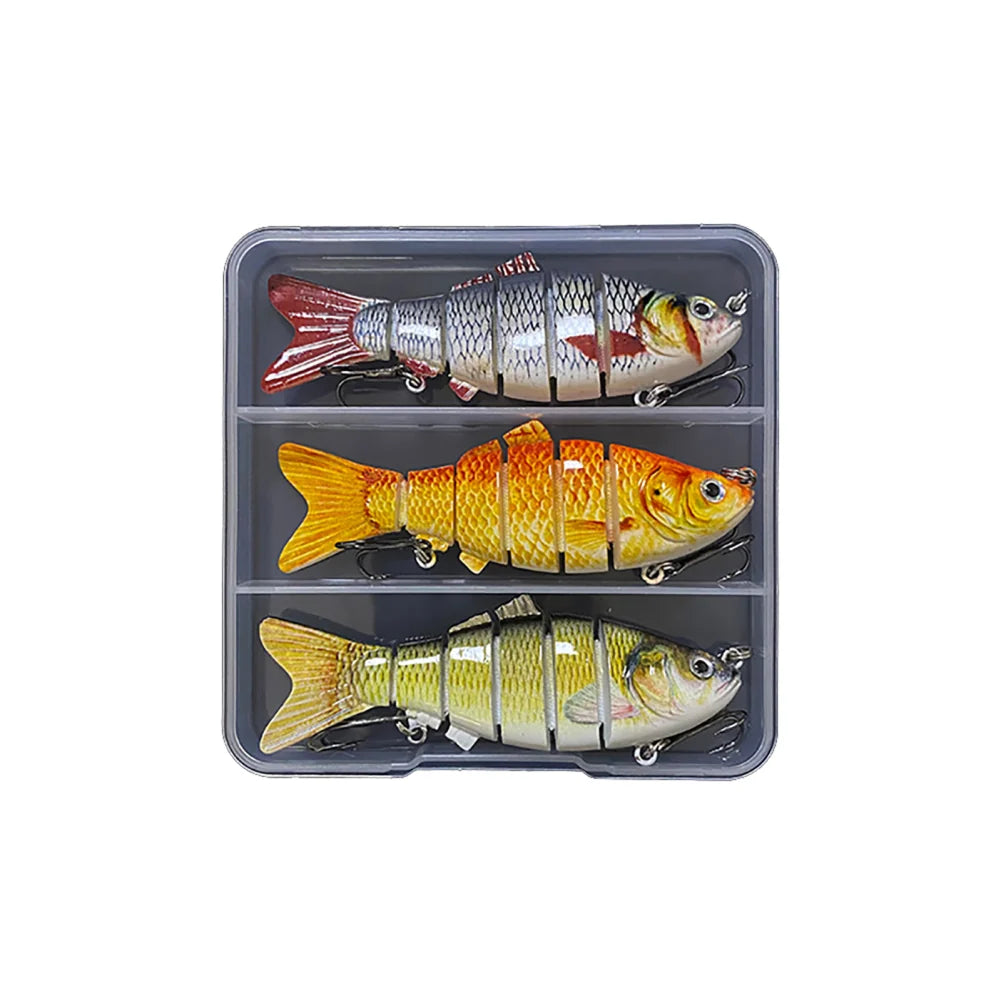 Swimbait Lure Multi-Jointed Lifelike Slow-Sinking