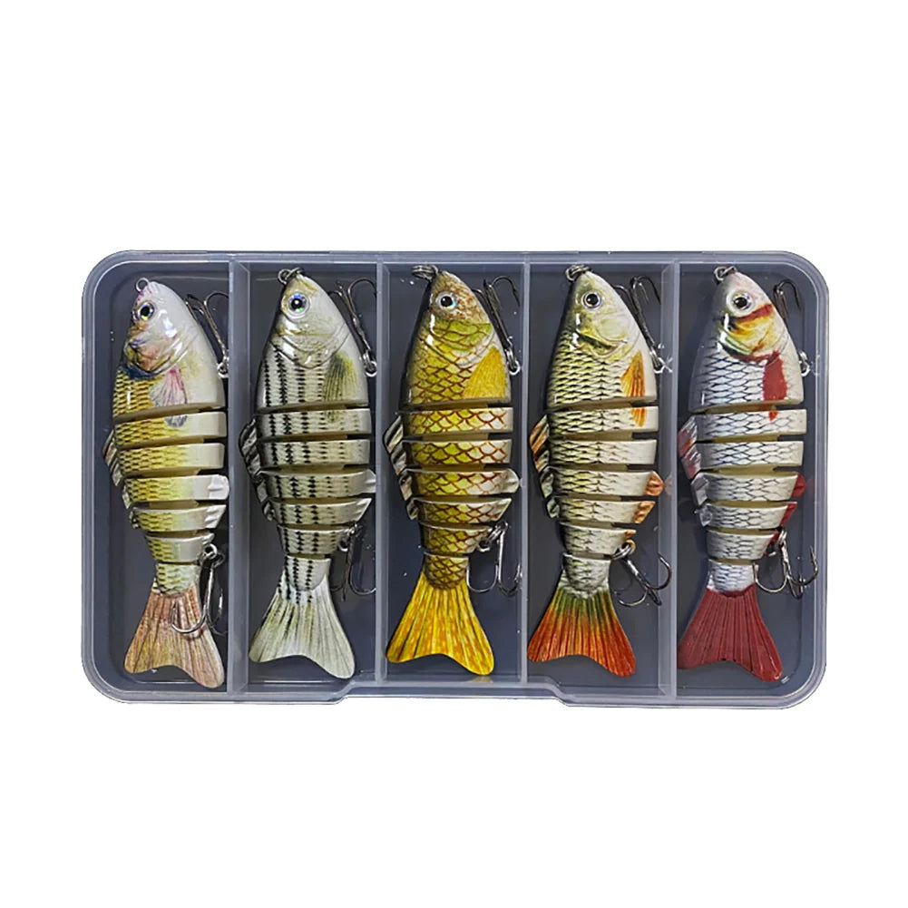 Swimbait Lure Multi-Jointed Lifelike Slow-Sinking