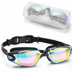 Swimming Goggles Anti-Fog UV Protection Adjustable Strap
