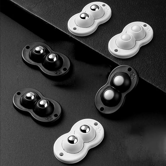 Swivel Caster Wheels Self-Adhesive 360 Degree Set of 4