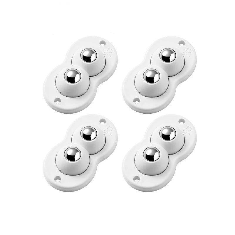 Swivel Caster Wheels Self-Adhesive 360 Degree Set of 4