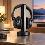 TV Headphones Wireless Over-Ear 160 Ft Range & 20-Hour Battery