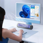 Table Fan USB Rechargeable Oscillating Touch Controls