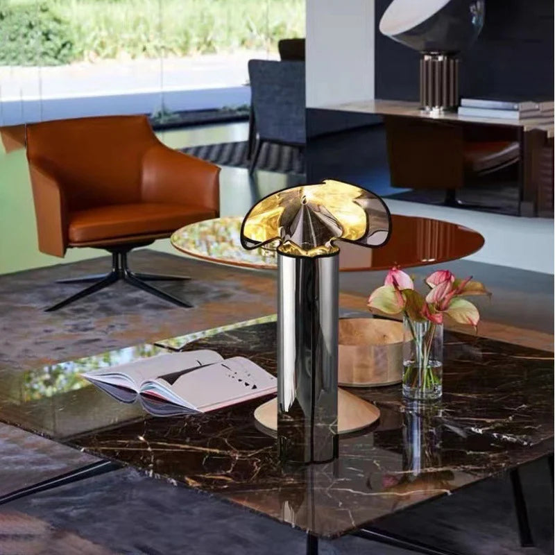 Table & Floor Lamp Modern Art Design Warm Light