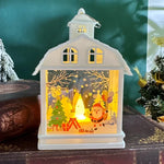 Table Lamp Animated Winter Scene Integrated Warm LED