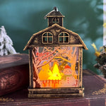 Table Lamp Animated Winter Scene Integrated Warm LED