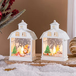 Table Lamp Animated Winter Scene Integrated Warm LED