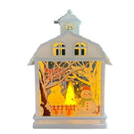 Table Lamp Animated Winter Scene Integrated Warm LED