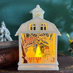 Table Lamp Animated Winter Scene Integrated Warm LED