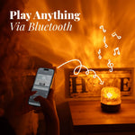 Table Lamp Bluetooth Speaker 16 Color Modes Remote Control