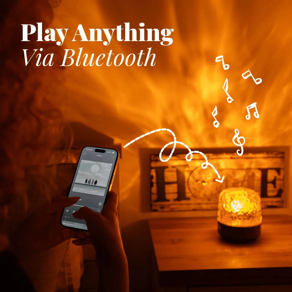 Table Lamp Bluetooth Speaker 16 Color Modes Remote Control