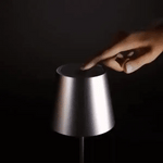 Table Lamp Cordless Rechargeable Dimmable LED Aluminum