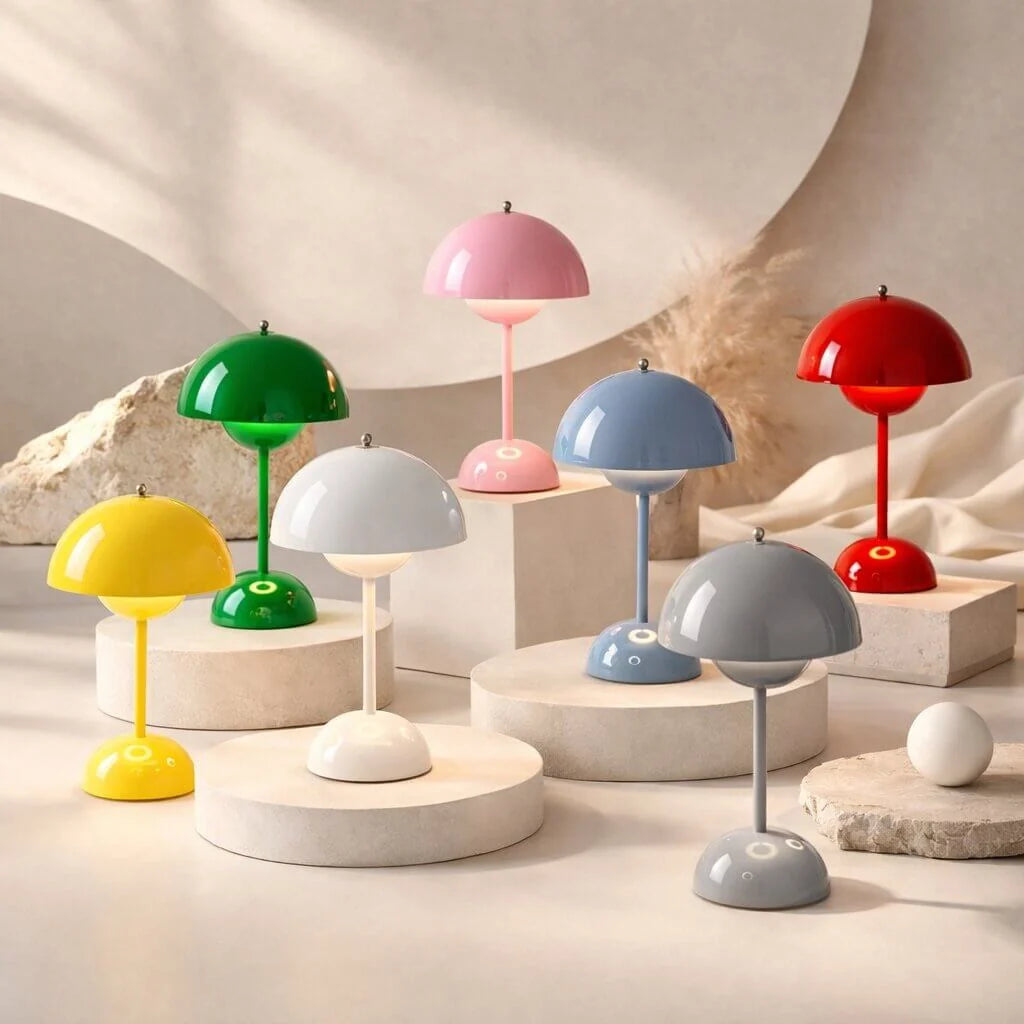 Table Lamp Cordless Rechargeable Dimmable Warm LED