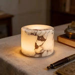 Table Lamp Cordless Rechargeable Marble Touch Control