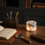 Table Lamp Cordless Rechargeable Marble Touch Control