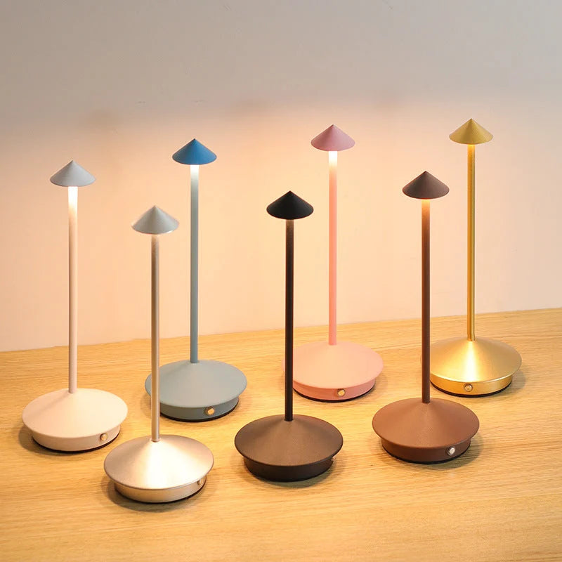 Table Lamp Cordless Rechargeable Touch Dimming