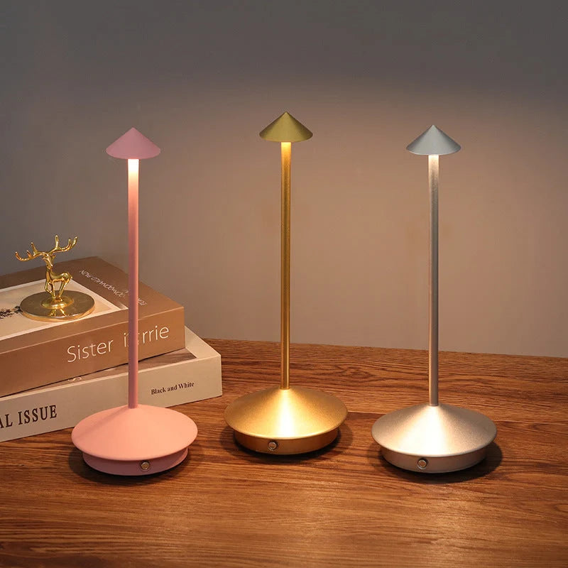 Table Lamp Cordless Rechargeable Touch Dimming