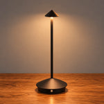 Table Lamp Cordless Rechargeable Touch Dimming Mushroom Design