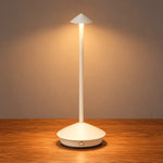 Table Lamp Cordless Rechargeable Touch Dimming Mushroom Design
