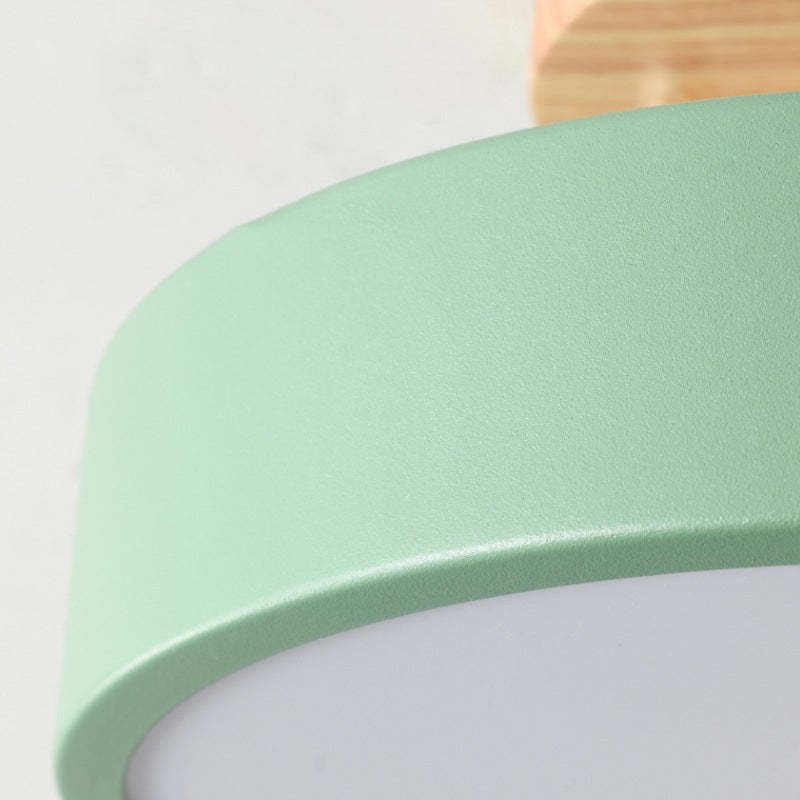 Table Lamp Dimmable LED Wood & Acrylic