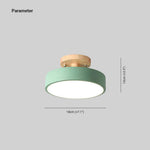 Table Lamp Dimmable LED Wood & Acrylic