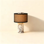 Table Lamp Genuine Marble Base Rechargeable Touch Control