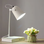 Table Lamp Iron Bucket Design E27 Socket 35 cm Tall