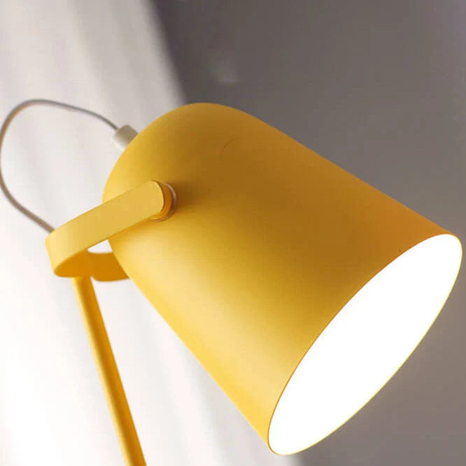 Table Lamp Iron Bucket Design E27 Socket 35 cm Tall