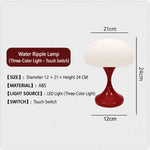 Table Lamp Jellyfish Design Soft Moving LED Light