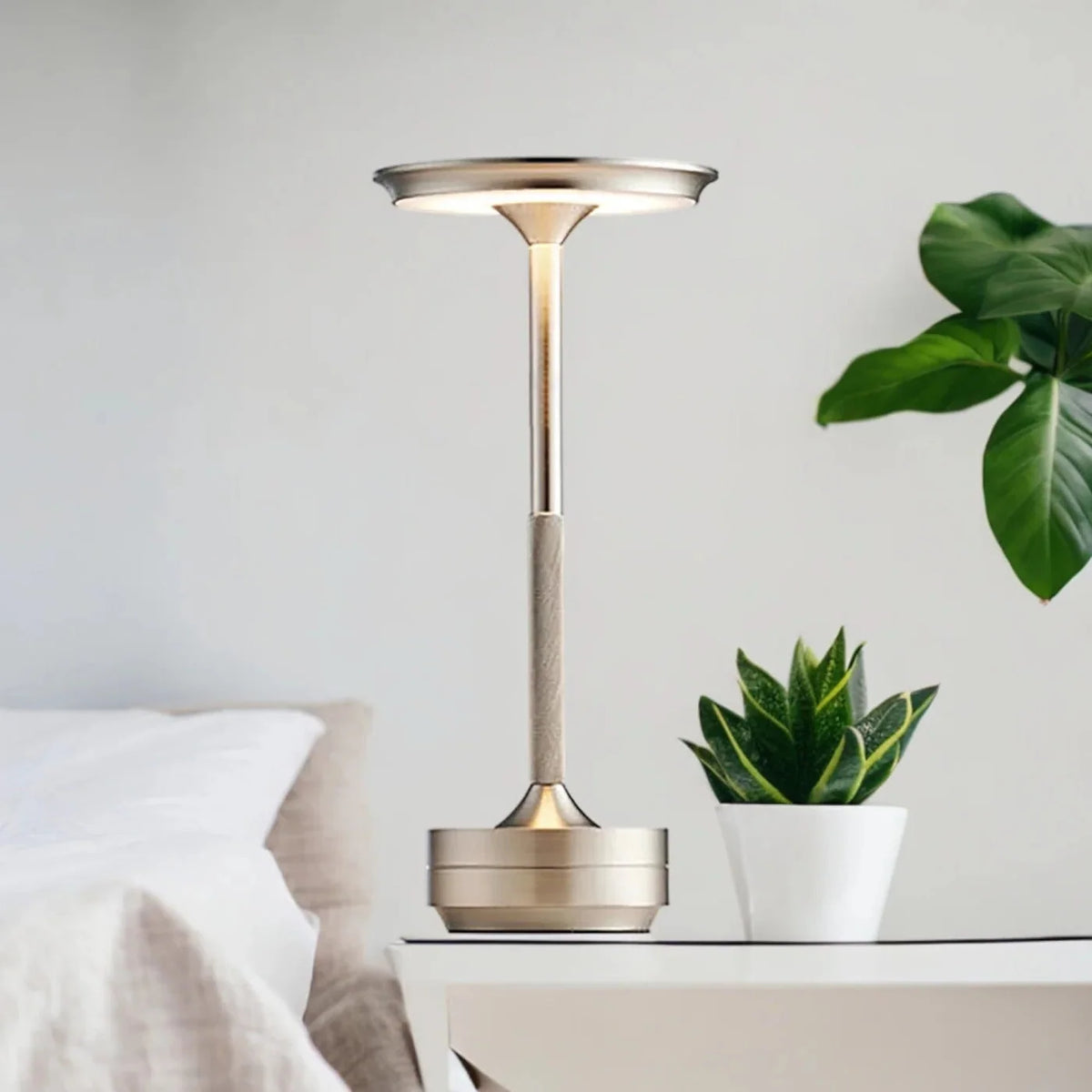 Table Lamp LED Cordless Rechargeable Touch Dimming
