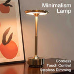 Table Lamp LED Cordless Rechargeable Touch Dimming
