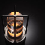 Table Lamp Lantern Cage Design Cordless Rechargeable Touch Control