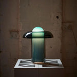 Table Lamp Modern Design Glass Shade