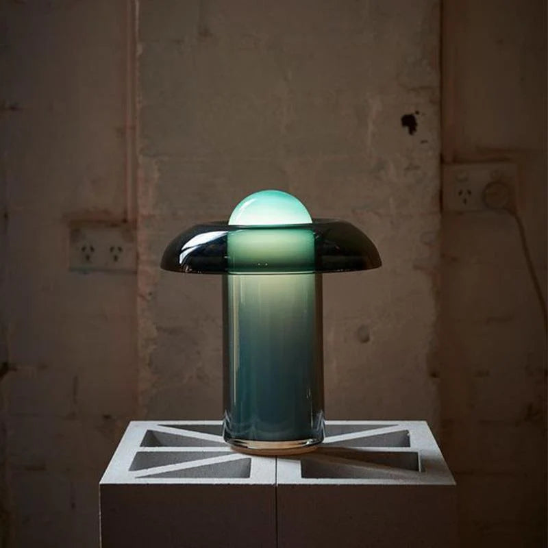 Table Lamp Modern Design Glass Shade