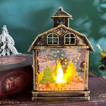 Table Lamp Moving Figures Integrated Warm White LED