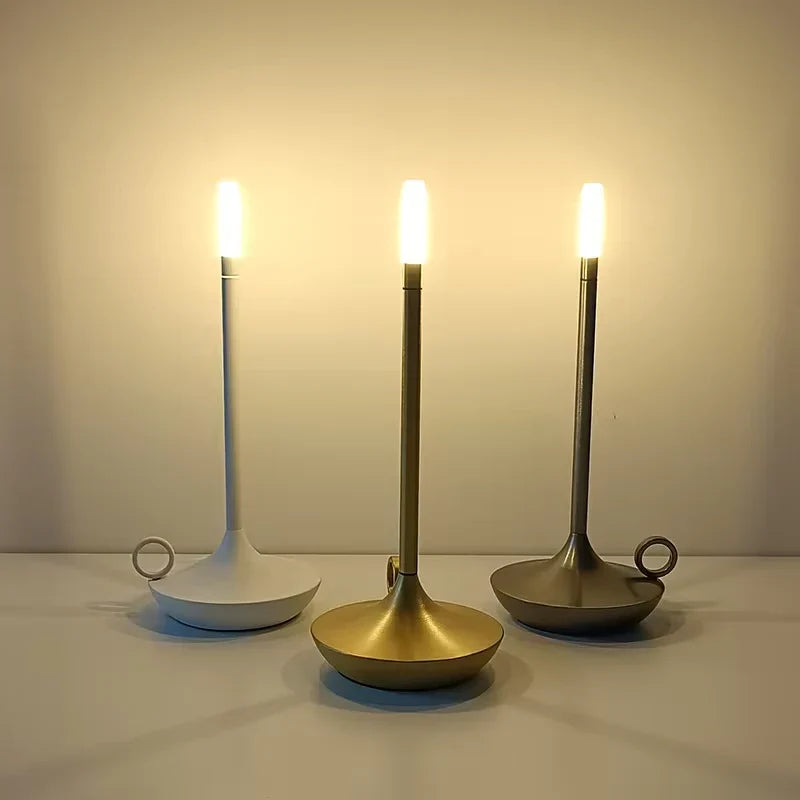 Table Lamp Touch-Control Rechargeable 12-Hour Battery
