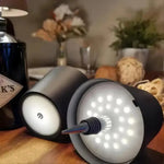 Table Lamp Touch Dimming 3 Color Modes USB Rechargeable