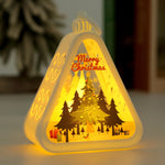 Table Lamp Triangle Warm LED Glow