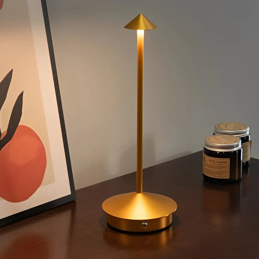 Table Lamp USB Rechargeable Touch Dimmable 12-Hour Battery