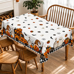 Tablecloth Halloween Printed Polyester Foldable Rectangular