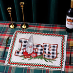 Tablecloth Santa Pattern Durable & Machine-Washable