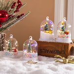 Tabletop Christmas Tree Built-In Lights Colorful Ornaments & Gifts