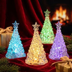 Tabletop Christmas Tree Integrated LED Battery-Powered