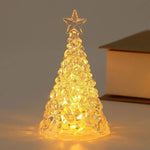 Tabletop Christmas Tree LED Sparkling Star Battery Powered