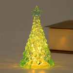 Tabletop Christmas Tree LED Sparkling Star Battery Powered