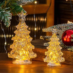 Tabletop Christmas Tree Lamp Warm LED Compact Design