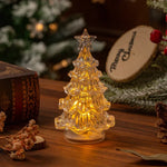 Tabletop Christmas Tree Lamp Warm LED Compact Design