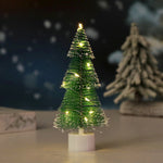 Tabletop Christmas Tree Prelit Warm LED Durable Plastic