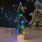 Tabletop Christmas Tree Prelit Warm LED Durable Plastic